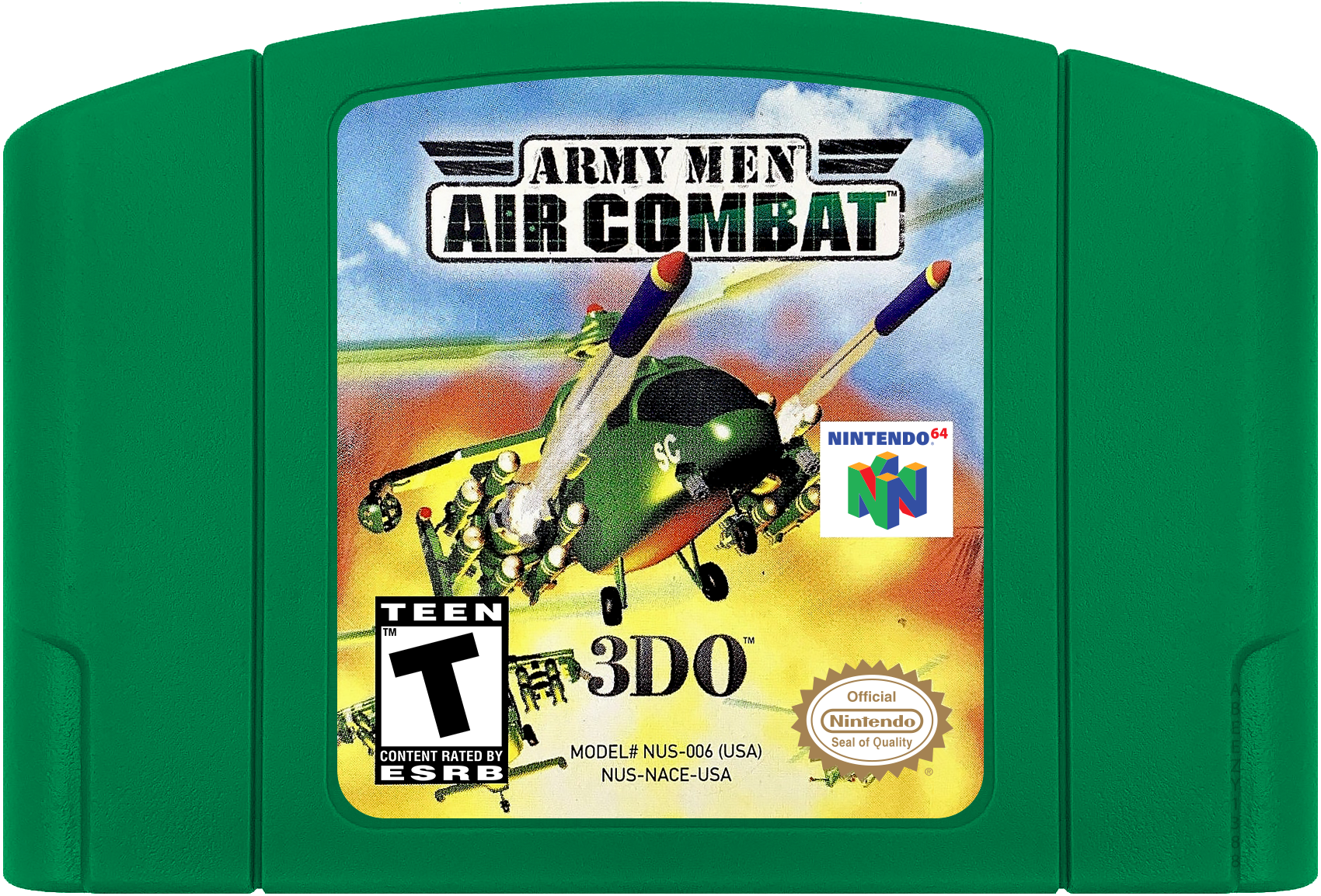 Army Men Air Combat media 6 for Nintendo 64